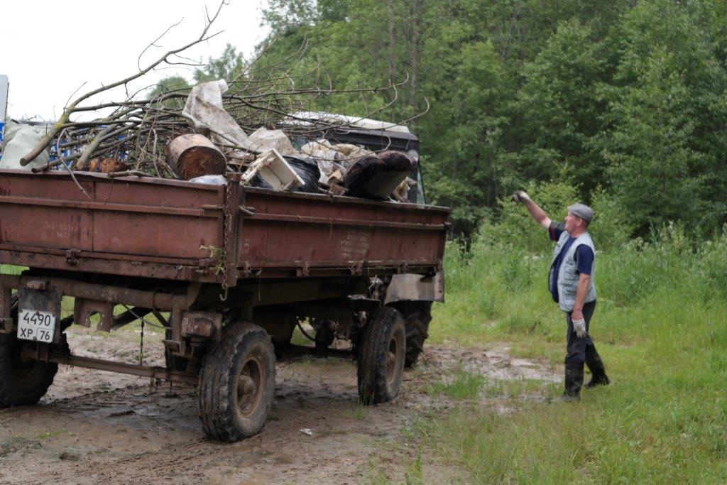 Ликвидация несанкционированных свалок на территории лесного фонда Ярославской области - фото 8