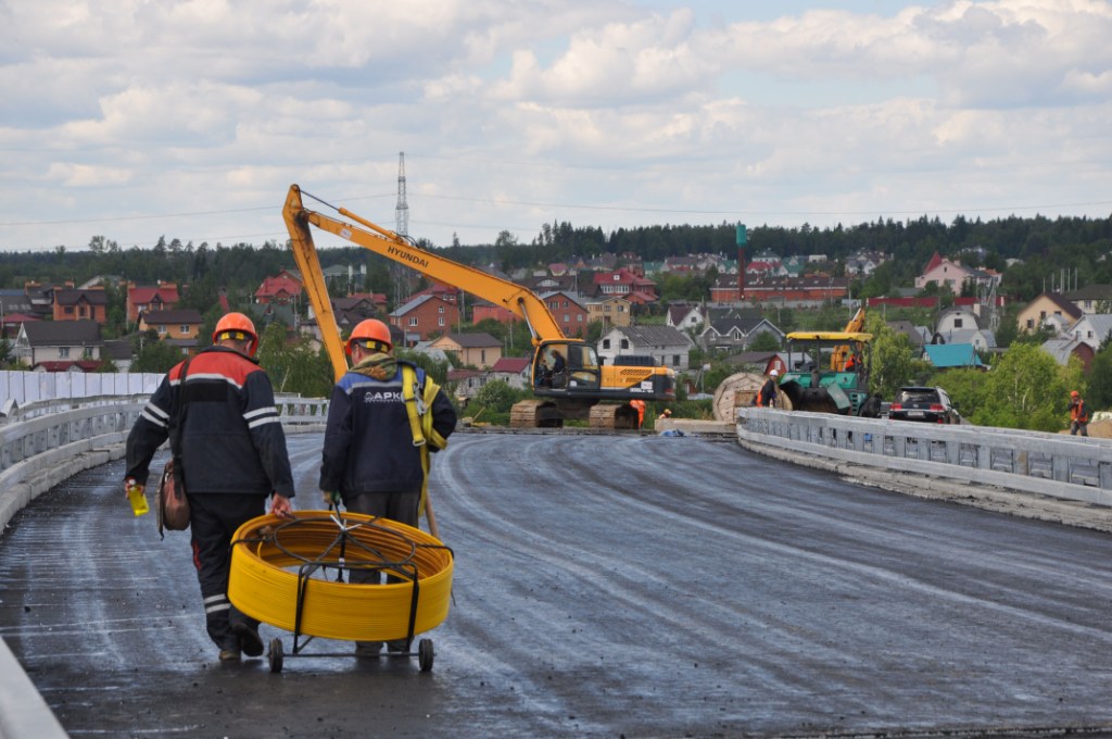 Строительство автодорожного путепровода вблизи станции «Кокошкино» - фото 8