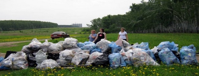 7 кубов мусора и бытовых отходов собрано на территории Сасовского лесничества Рязанщины - фото 1