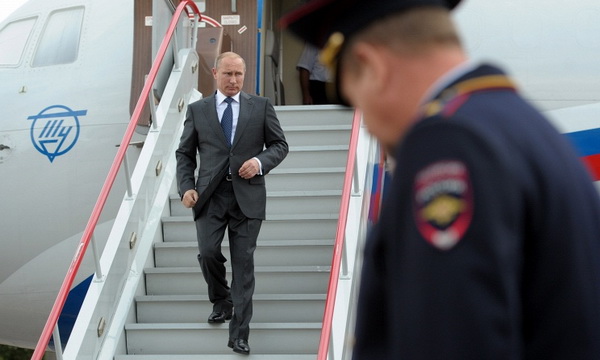  Путин прибыл в Забайкальский край - фото 1