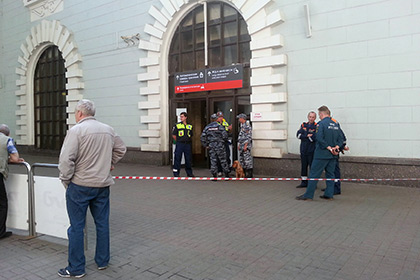  На Казанском вокзале произошел взрыв - фото 1
