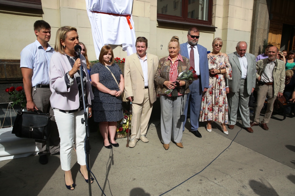  23 июля состоялось открытие мемориальной доски градостроителю Р.В.Горбаневу  - фото 13