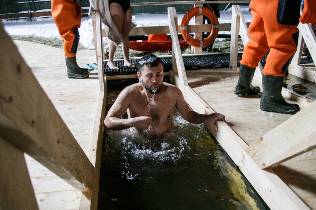  Крещенские купания в Серебряном бору - фото 5