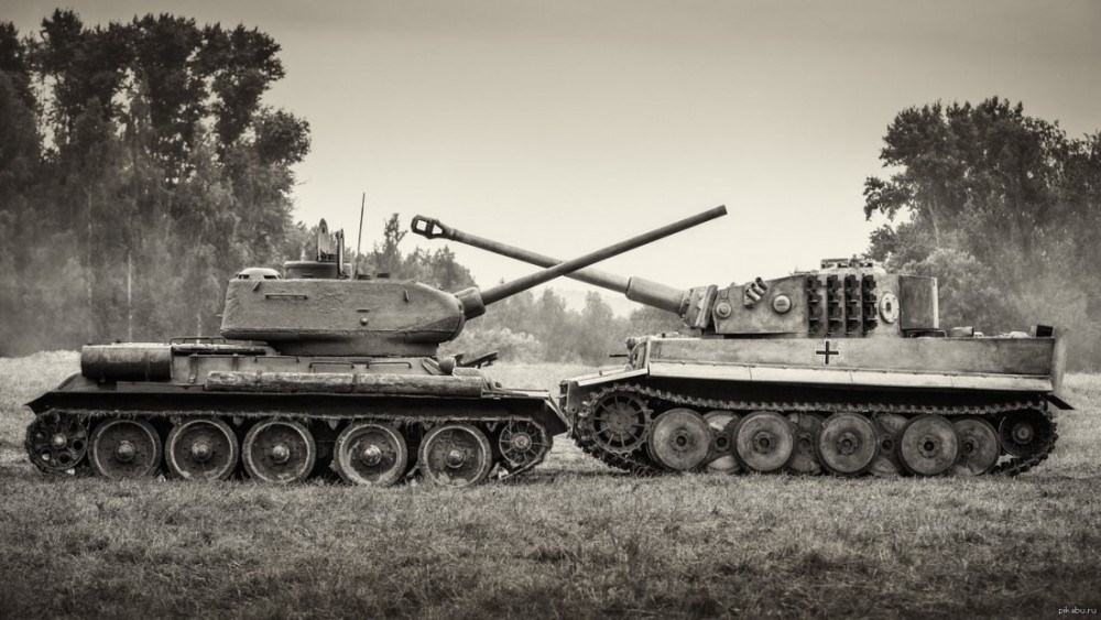  Танковая дуэль Т34 и Пантеры. Такого в танковой истории больше не было - фото 1