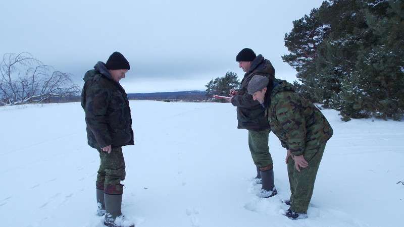  На природных территориях Москвы специалисты ГПБУ «Мосприрода» проводят зимний маршрутный учет животных - фото 1