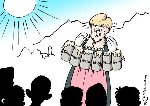 Меркель и Путин - без пива и Украины - фото 3