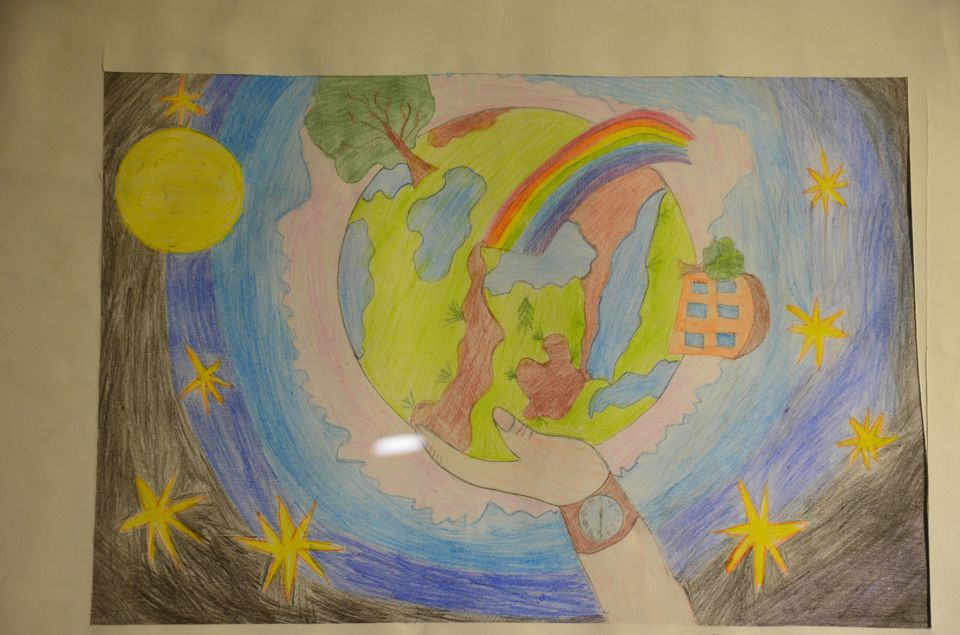 Выставка детского рисунка "Экология - гармония мира" - фото 18