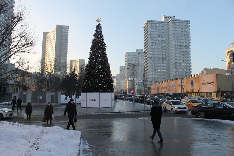 Москва-2021 накануне Нового года - фото 3
