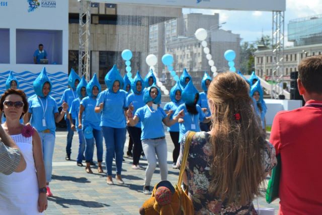 Чистая вода в Казани популяризация серьезного и игра для девчонок - фото 24