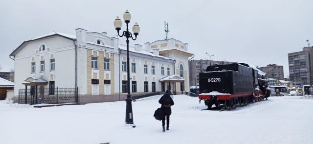Зимнее утро в Рыбинске...  - фото 3