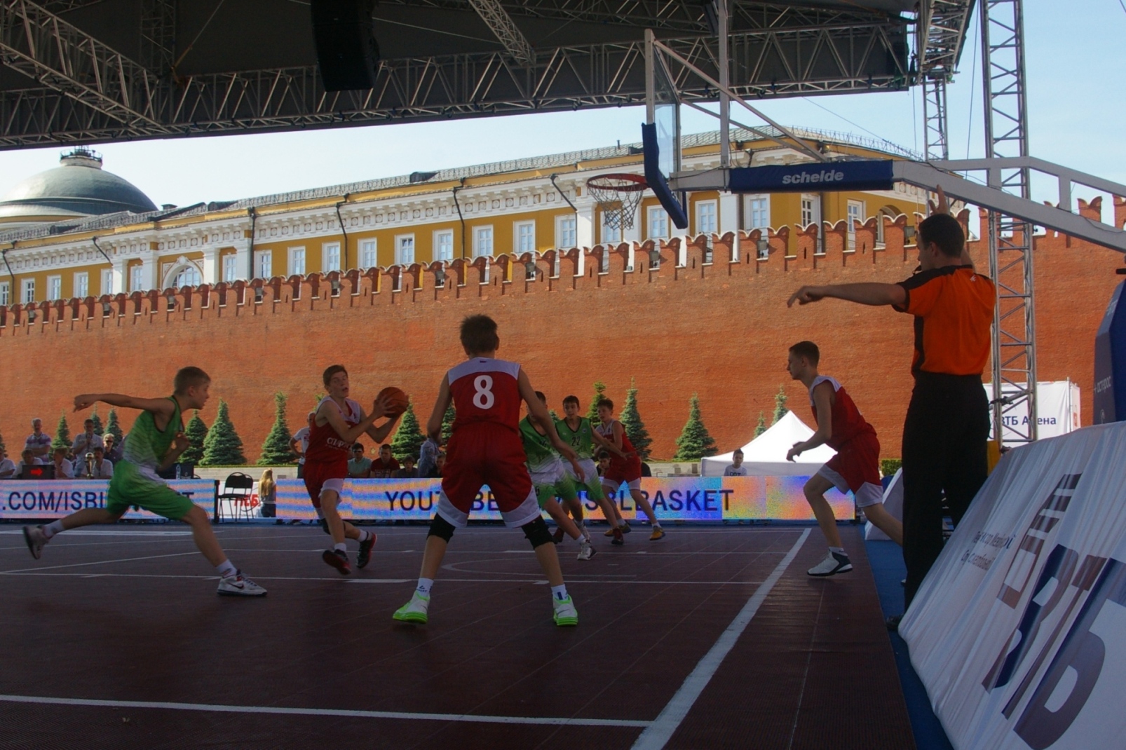 Праздник студенческого баскетбола Vtb Arena Open-2013 на Красной площади - фото 2
