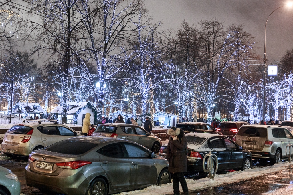  Москва зимняя, праздничная. Фото  - фото 2