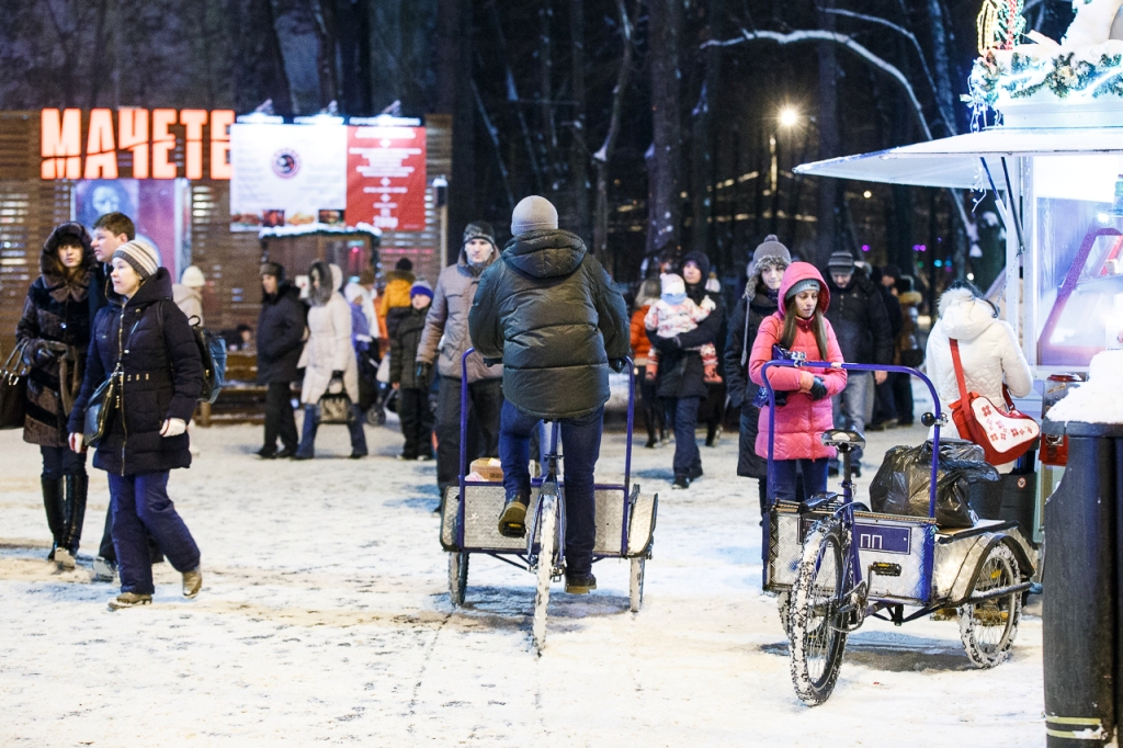  Москва зимняя, праздничная. Фото  - фото 25
