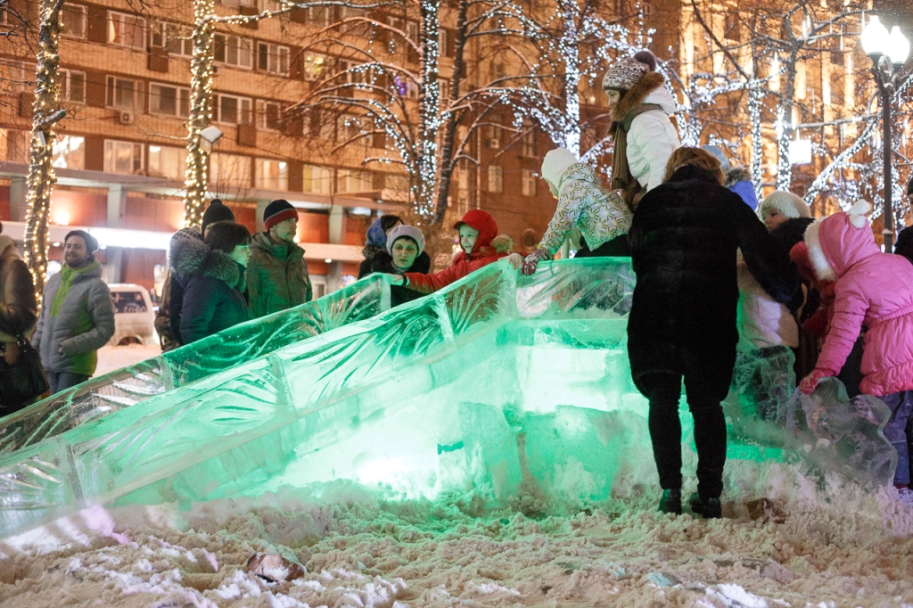  Москва зимняя, праздничная. Фото  - фото 33