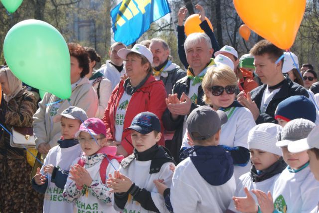 В Москве дан старт Всероссийскому экологическому субботнику «Зеленая Весна» - фото 9