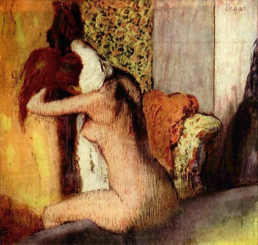 Degas Edgar After Bathing reproductions b
