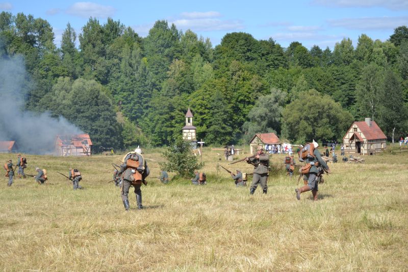 Показательные конные выступления.Военно-историческая реконструкция боя - фото 16