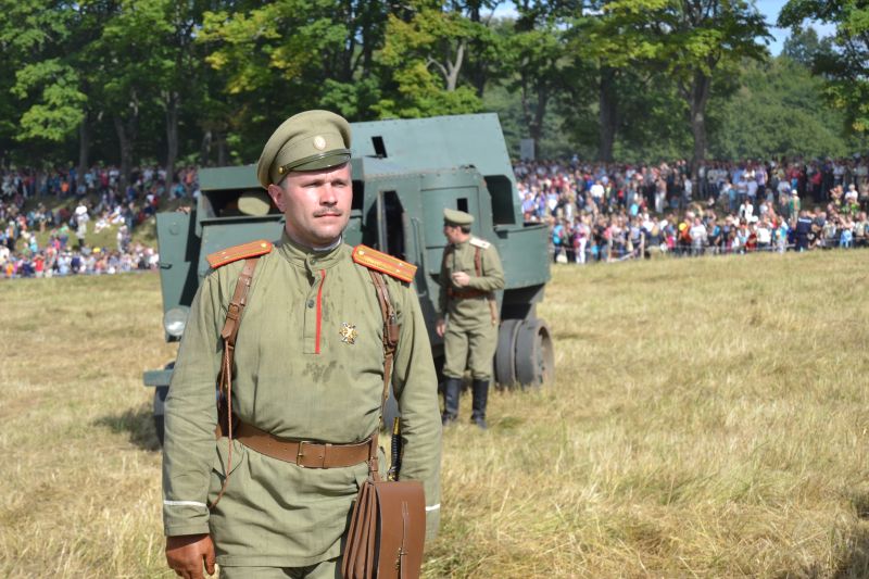 Показательные конные выступления.Военно-историческая реконструкция боя - фото 27