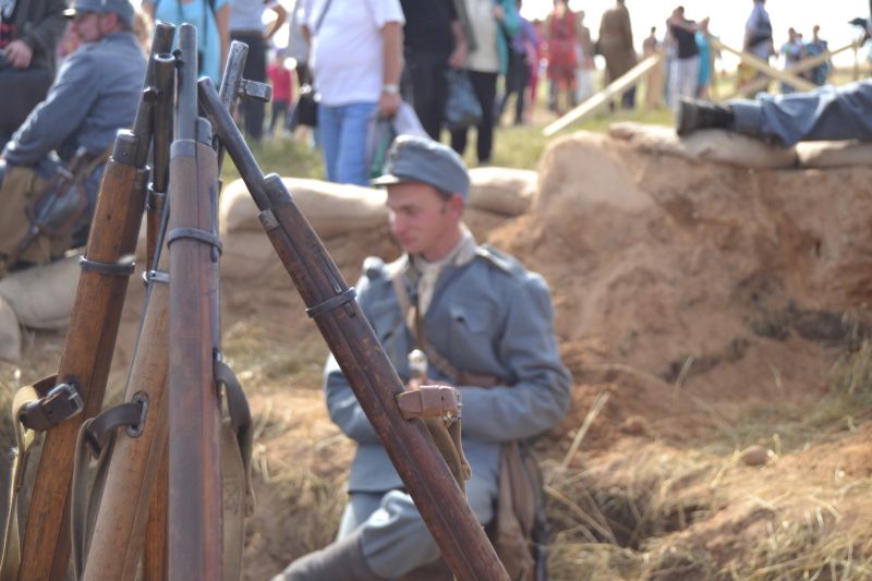 Показательные конные выступления.Военно-историческая реконструкция боя - фото 46