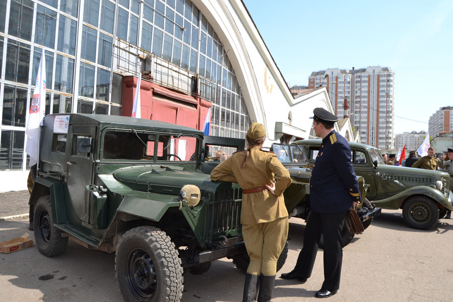 "Ветеран войны" - автопробег под мирным небом Москвы - фото 45