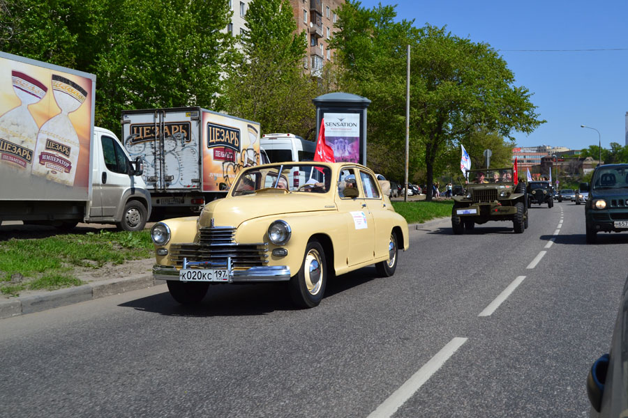 "Ветеран войны" - автопробег под мирным небом Москвы - фото 91