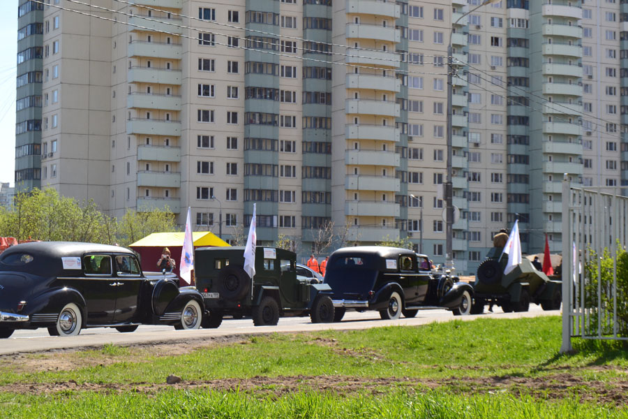 "Ветеран войны" - автопробег под мирным небом Москвы - фото 170