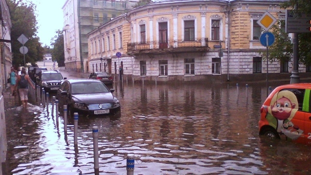 Дождь в Москве (фото) - фото 1