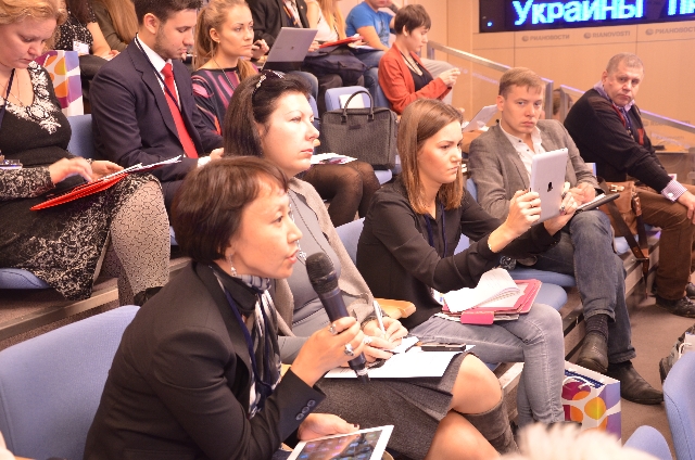 Брифинг, посвященный II Московскому международному форуму инновационного развития "Открытые инновации" - фото 9