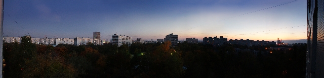 "Фото из окна". Ахмяров Рамис. Москва, Дорожная улица - фото 2