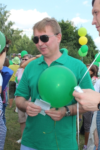   Экофест 2013 в Москве -  флешмоб «Зелёное сердце» - фото 12