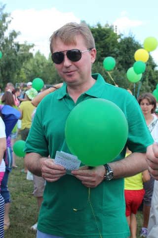   Экофест 2013 в Москве -  флешмоб «Зелёное сердце» - фото 13