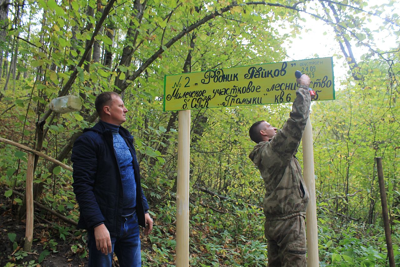 Акция «Живи, родник лесной!» прошла в ГКУ Брянской области «Почепское лесничество» - фото 1