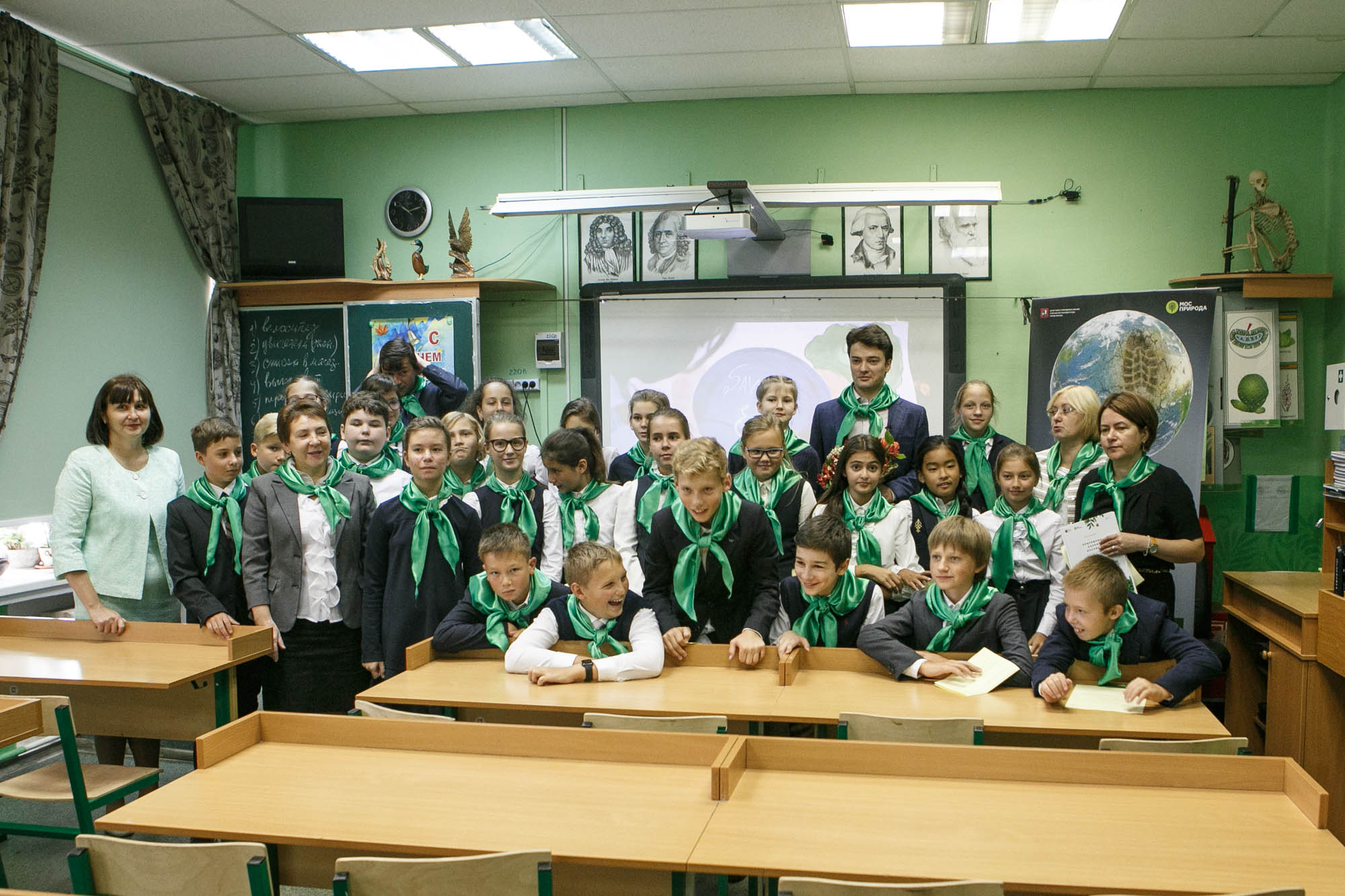 Для московских школьников провели экологический урок - фото 8