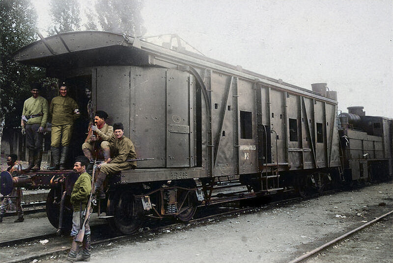 21бронепоезд в составе армии Армении 1918 г jpg