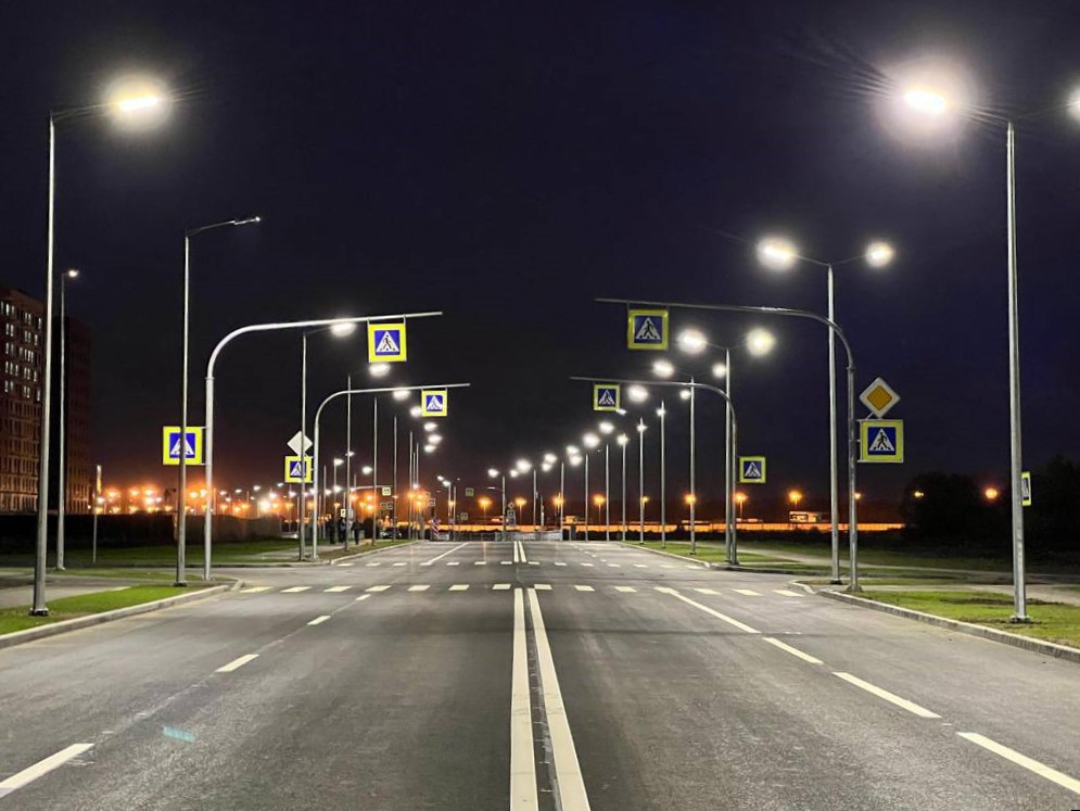В поселке Новоселье Ленинградской области готовится к вводу новая автомобильная дорога длиной более километра - фото 3