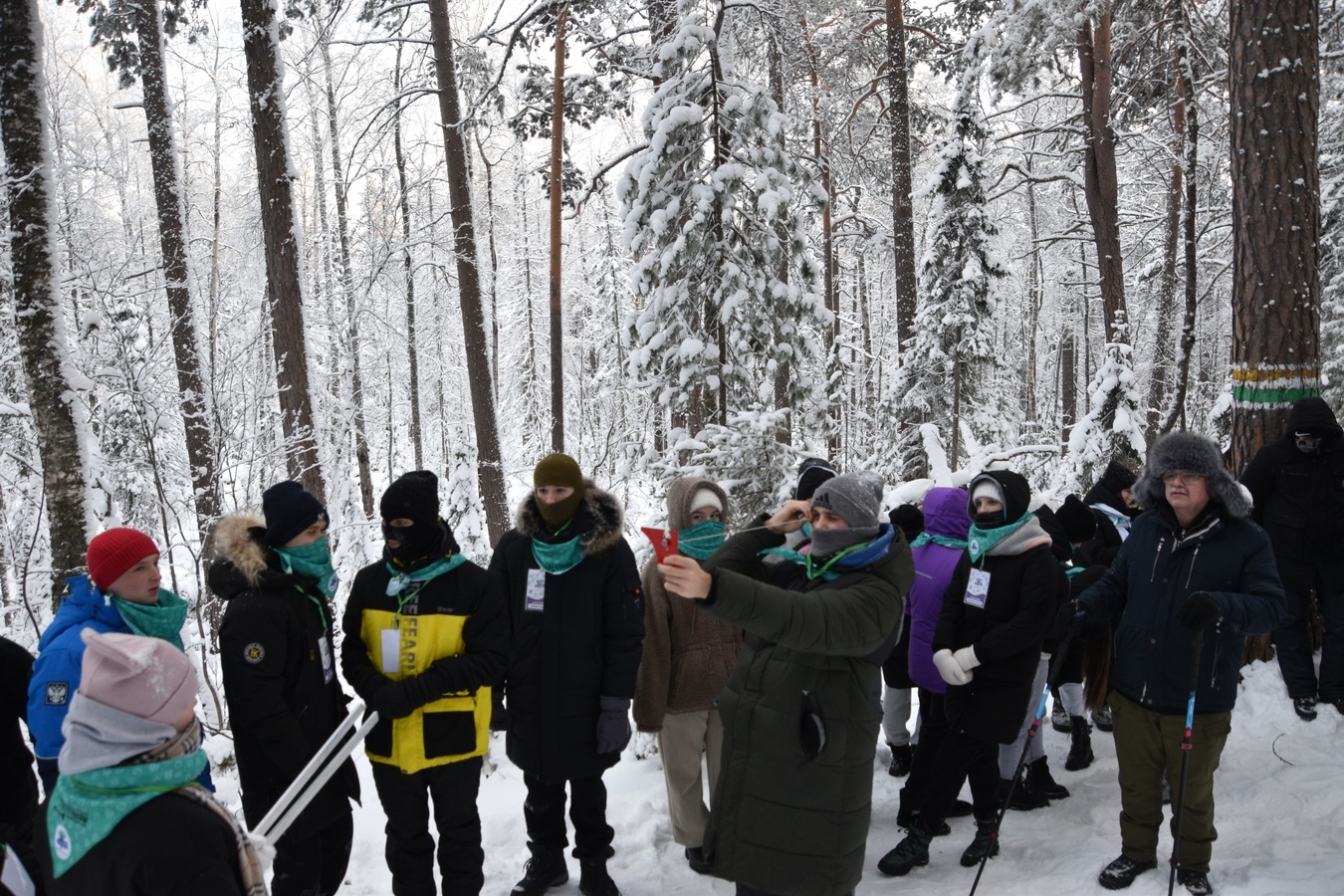 33На практику - в лес на Красноярских столбах 1