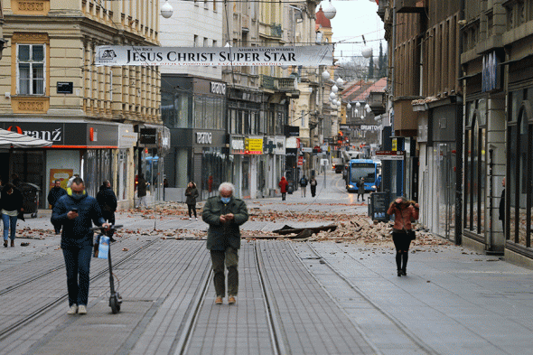 В Хорватии произошло разрушительное землетрясение - фото 3