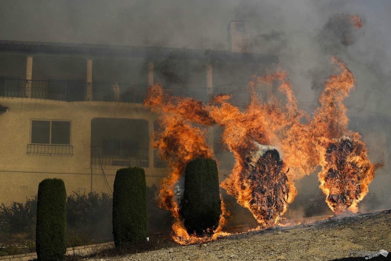 Калифорния задыхается в плену бушующих лесных пожаров и просит о помощи - фото 5
