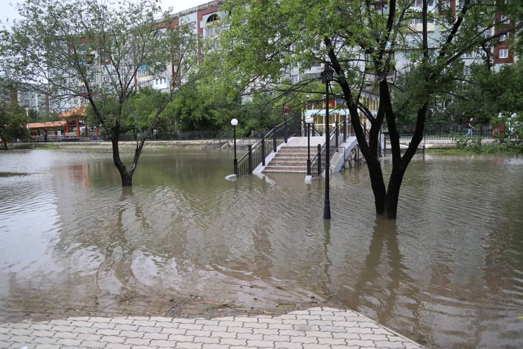 Ливень затопил города и села Приамурья(видео) - фото 3