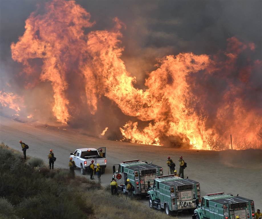 Калифорния задыхается в плену бушующих лесных пожаров и просит о помощи - фото 4