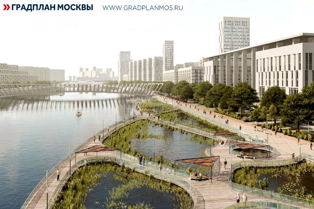 Акваторию затона Новинки преобразуют в водный сад с аттракционами  - фото 2