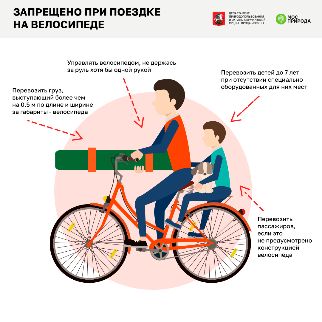 Мосприрода призывает велосипедистов беречь природу и соблюдать правила дорожного движения  - фото 2