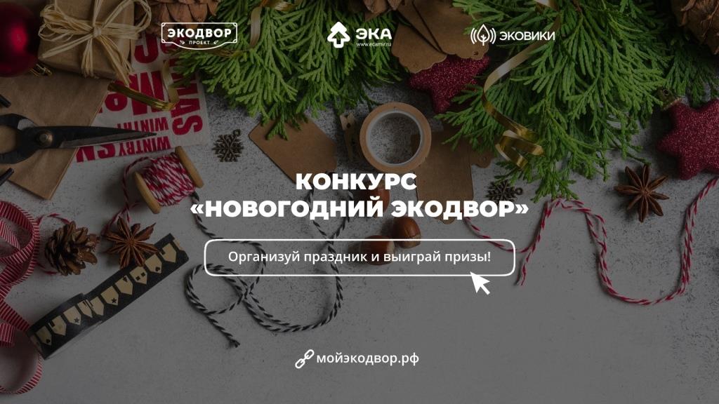 Россиян приглашают провести «Новогодний Экодвор» и выиграть призы - фото 1