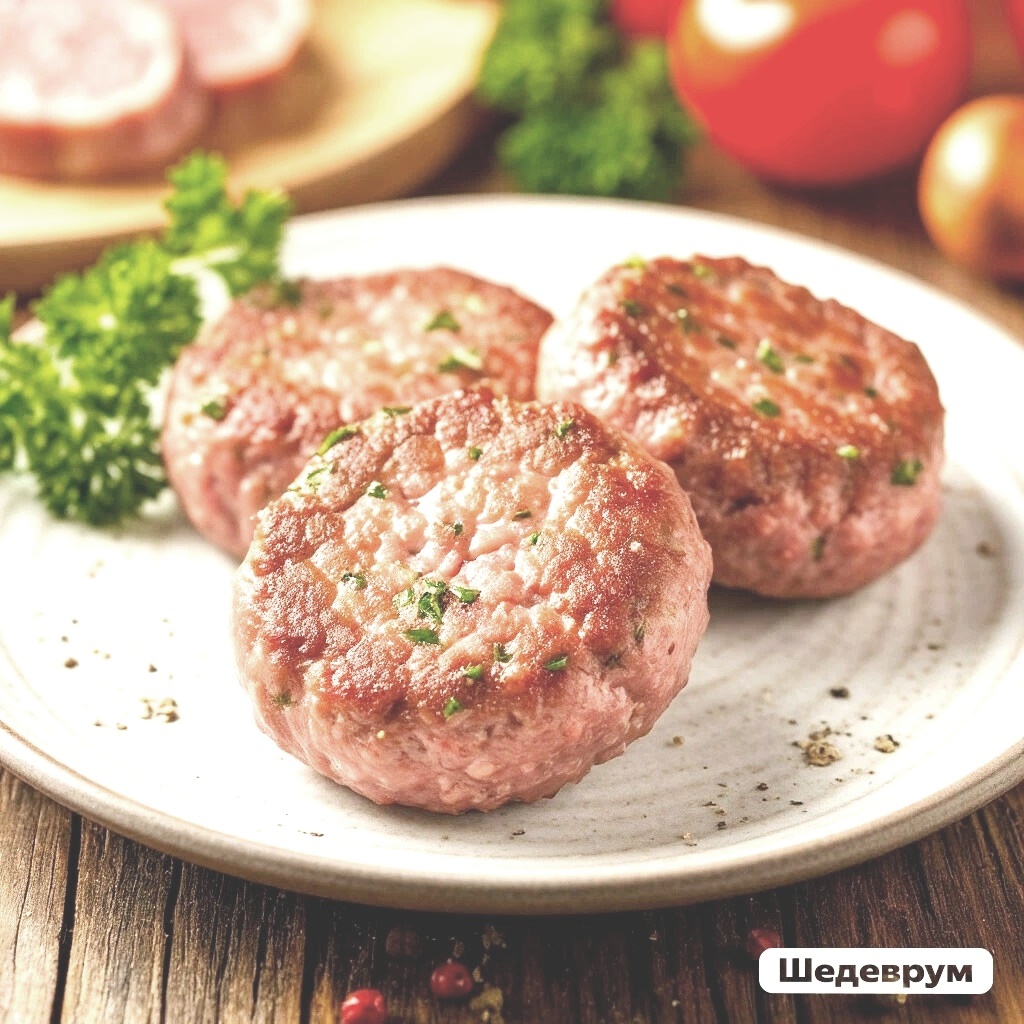 Кабачковые котлеты с овсянкой и мясным фаршем - фото 1