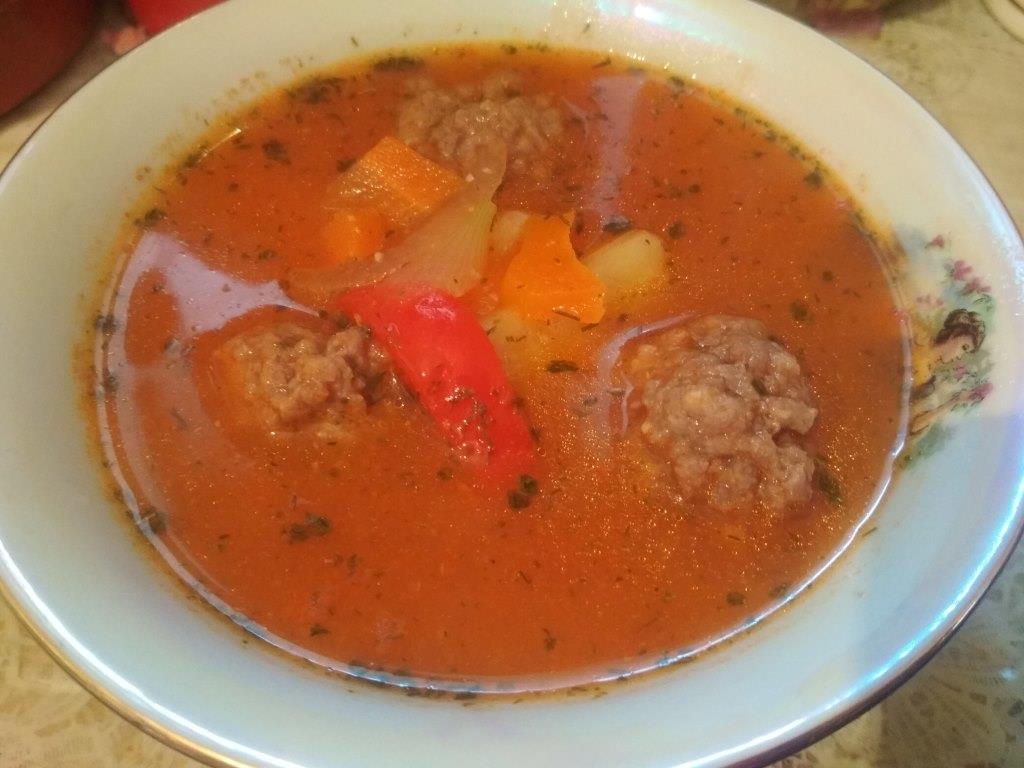 Эко-кулинария: овощной суп с фрикадельками «Сытный»  - фото 2