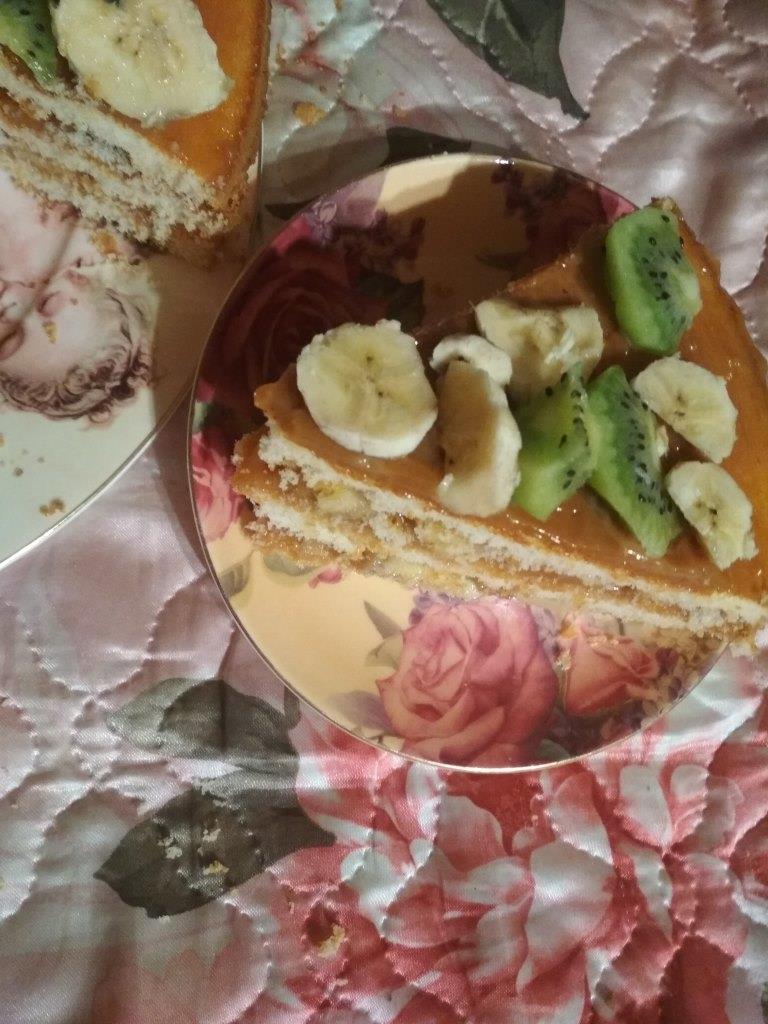 Эко-кулинария: фруктовый торт со сгущенкой «Феерия»  - фото 5
