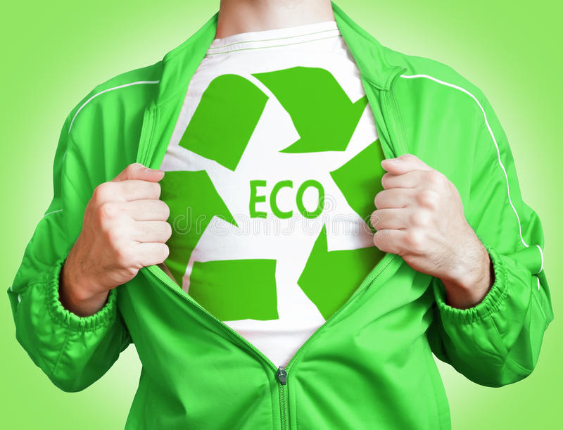 eco-hero-man-pulling-open-shirt-showing-sign-recycle-30845743