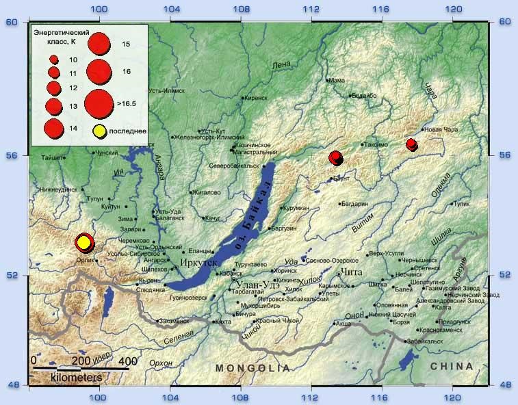 На границе Иркутской области и Бурятии произошло землетрясение магнитудой 7,6 - фото 1