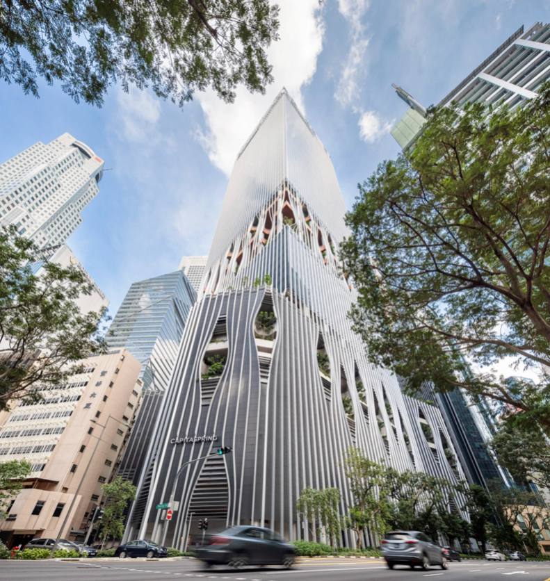 В Сингапуре построили необычный зеленый комплекс - фото 2