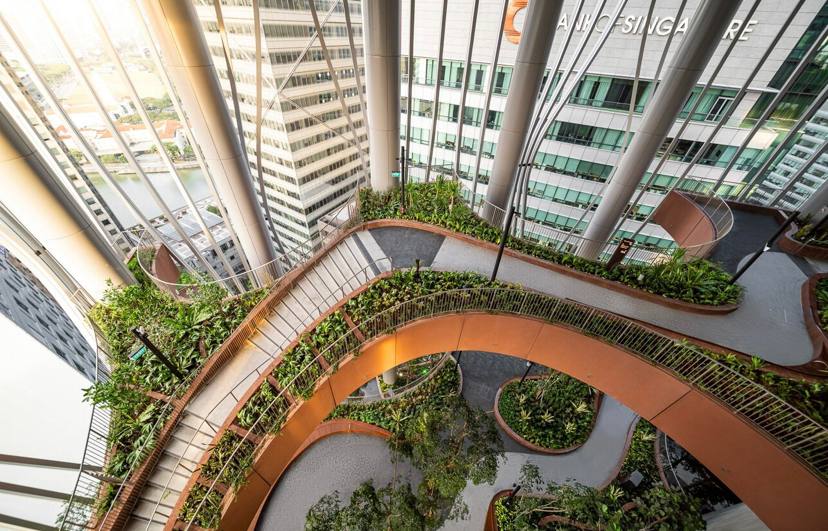 В Сингапуре построили необычный зеленый комплекс - фото 1